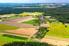 Letecké snímky Bělušice 2020