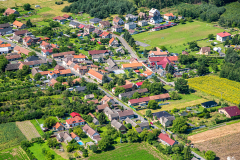 Letecké snímky Bělušice 2020